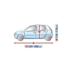 Wodoodporny nieprzemakalny pokrowiec plandeka na samochód Basic Garage M1 (hatchback) 356-380 cm